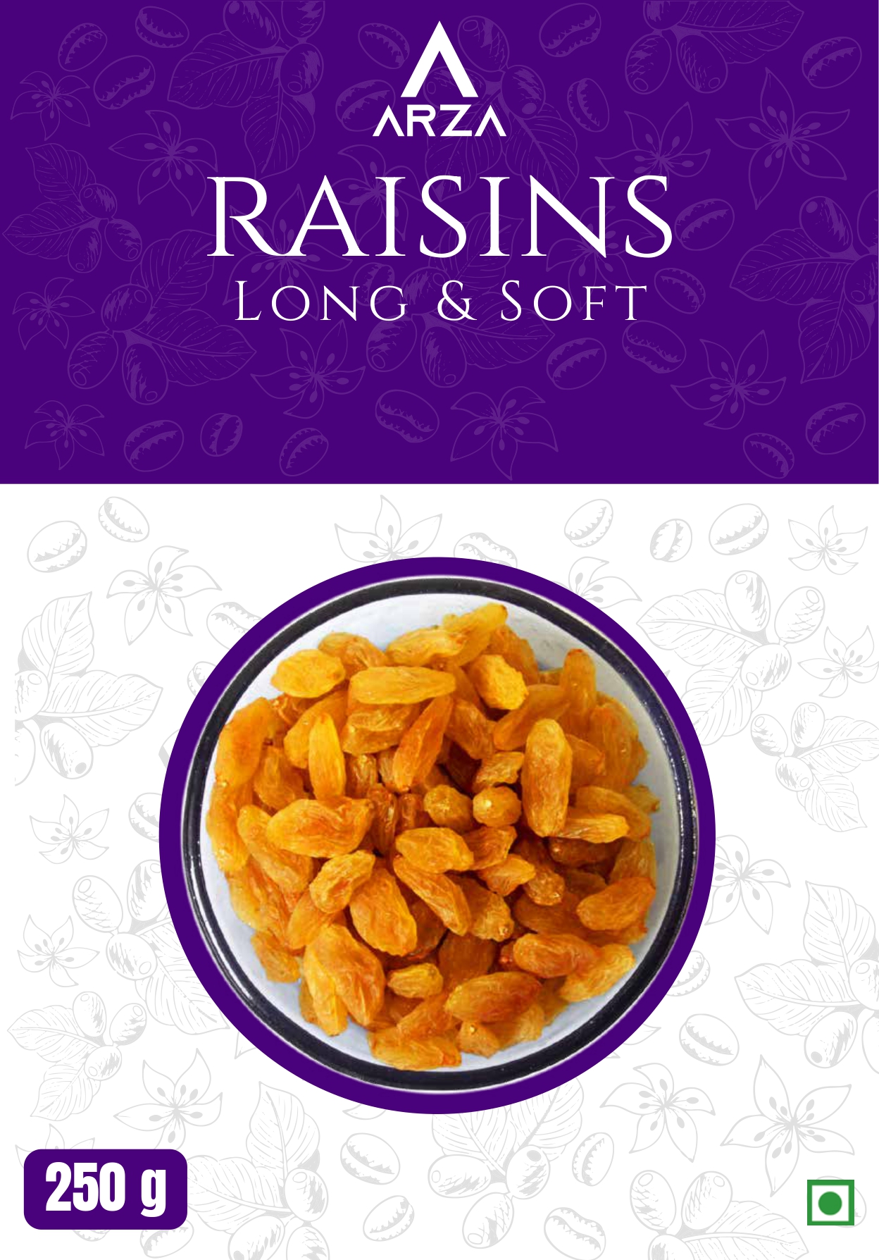 Arza – Raisins 250g